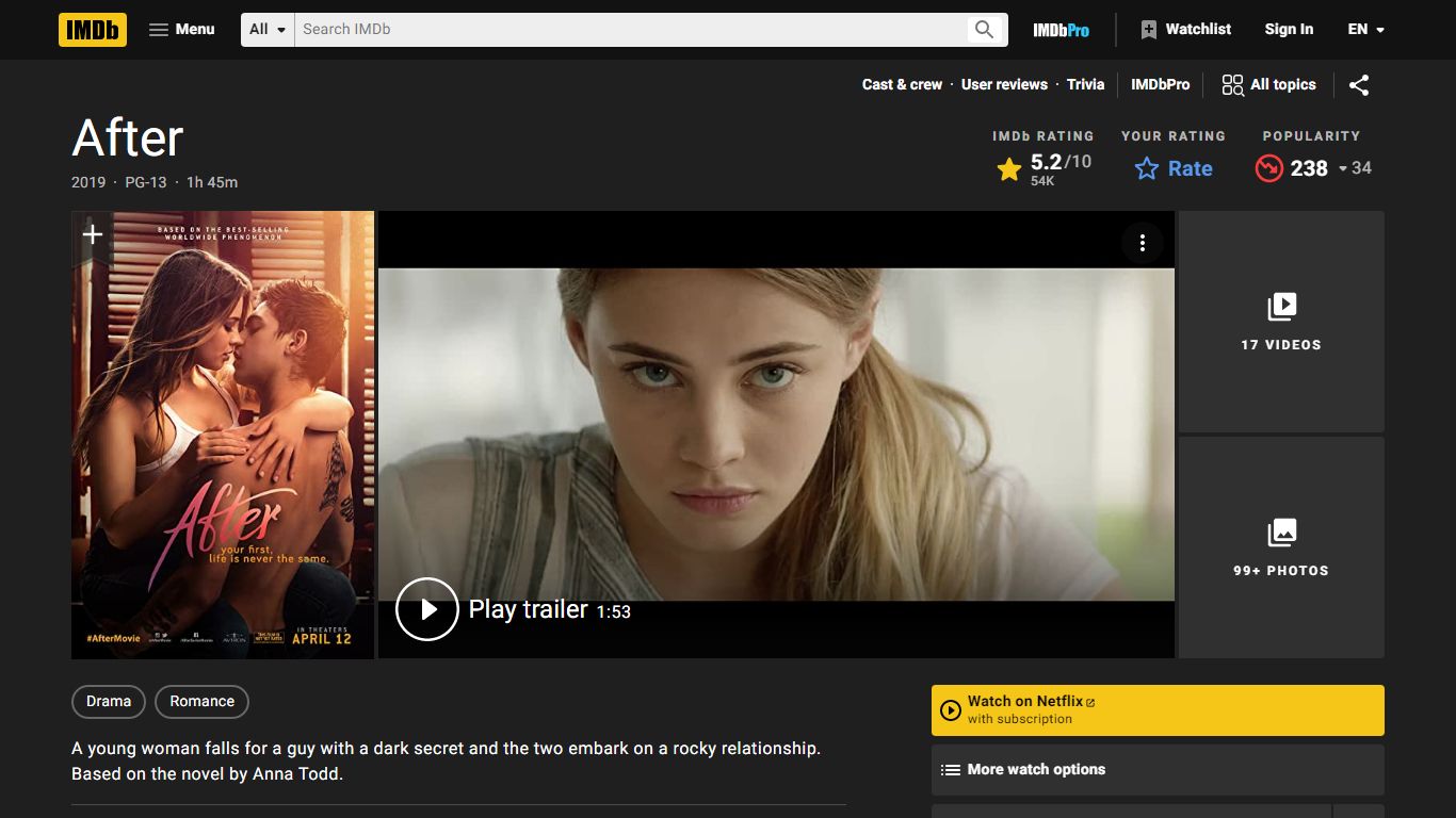 After (2019) - IMDb